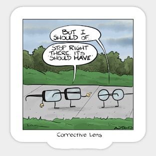 Corrective Lens Sticker